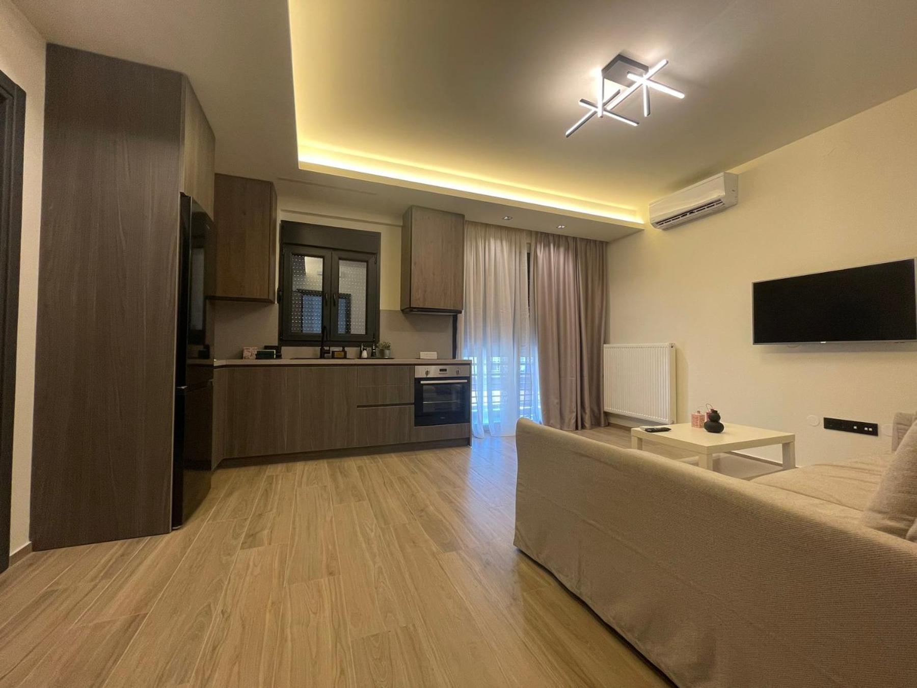 Jk Luxury Apartments Néa Khilí Extérieur photo